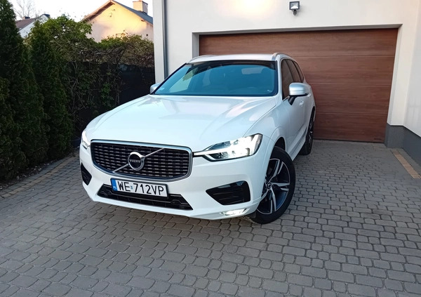 Volvo XC 60 cena 139900 przebieg: 98000, rok produkcji 2019 z Warszawa małe 781